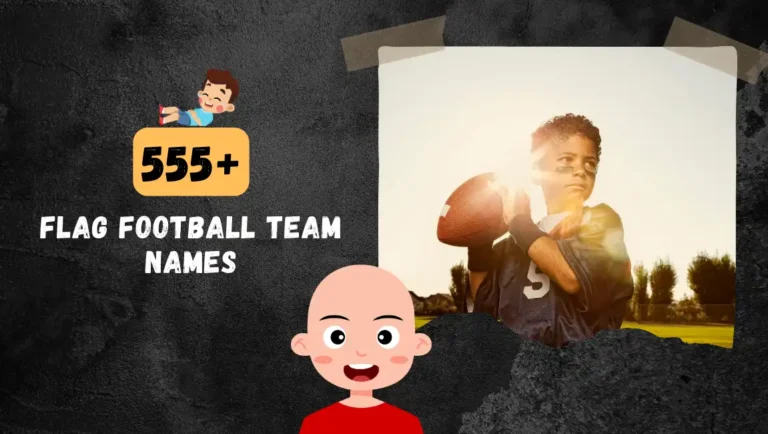 555+ Best Flag Football Team Names For Kids & Adults In 2024