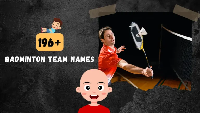 196+ Badminton Team Names That Are (Funny + Catchy & Cool).