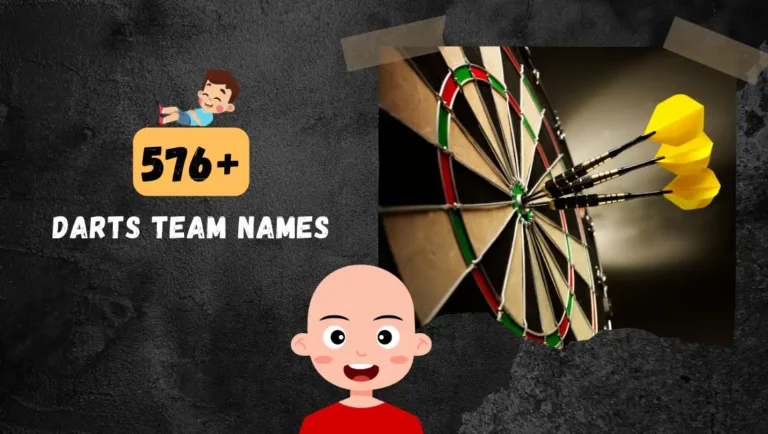 576+ Catchy & Funny Darts Team Names That Are Cool & Creative.