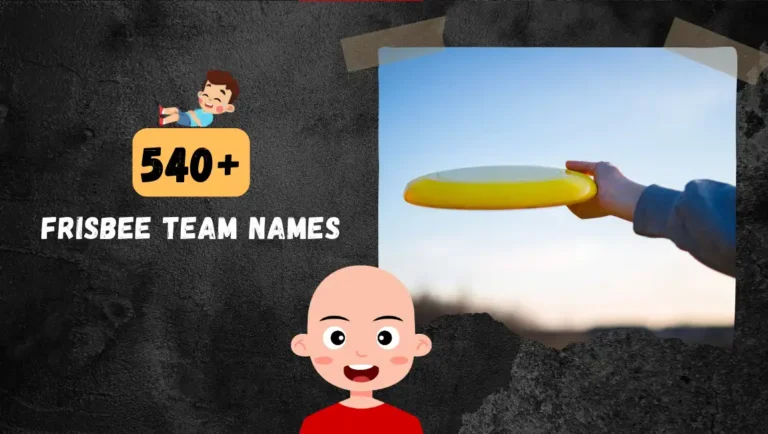 540+ Ultimate Frisbee Team Names Which are Funny & Cool.