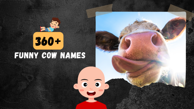 360+ Funny Cow Names | Moo-ving with Laughter