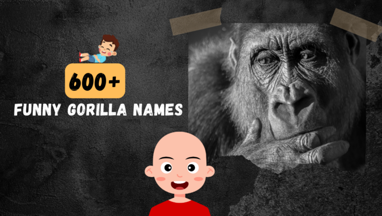 600+ Cute & Funny Gorilla Names For your Jungly Buddy!