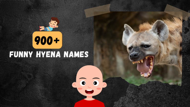 900+ Hyena (Myths & Comical) Names Funny & Clever Ideas