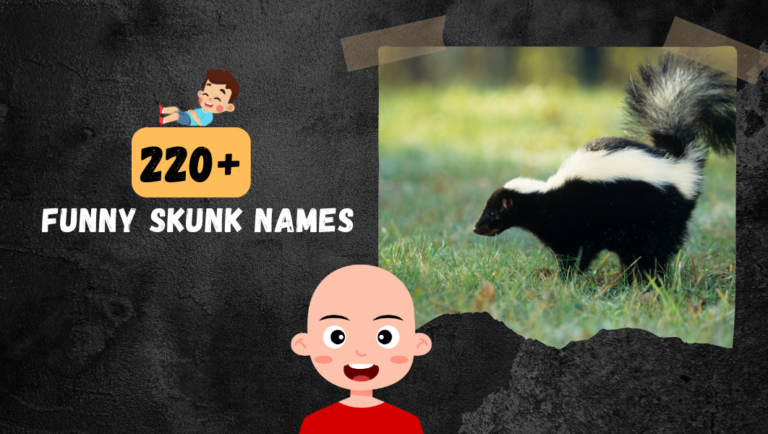 220+ Funny Skunk Name That’ll Make You LOL!