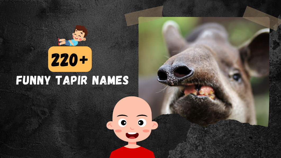 Funny Tapir names