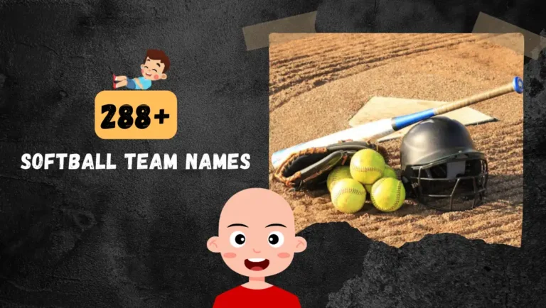 288+ Famous Softball Team Names | Best Options To Choose From.