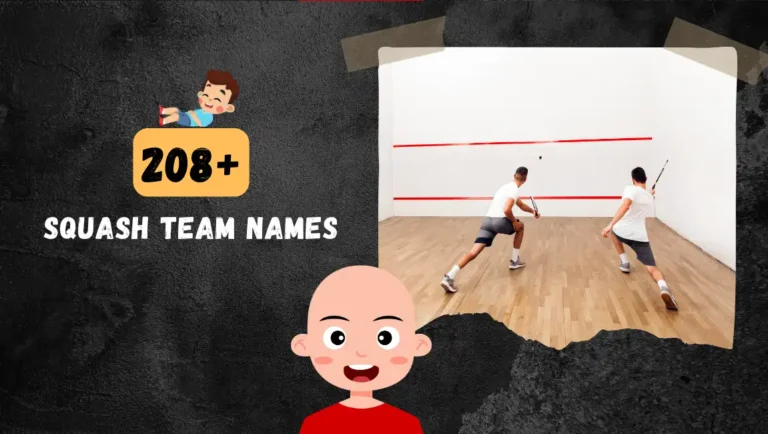302+ Squash Team Names [Funny + Cool + Clever Ideas]